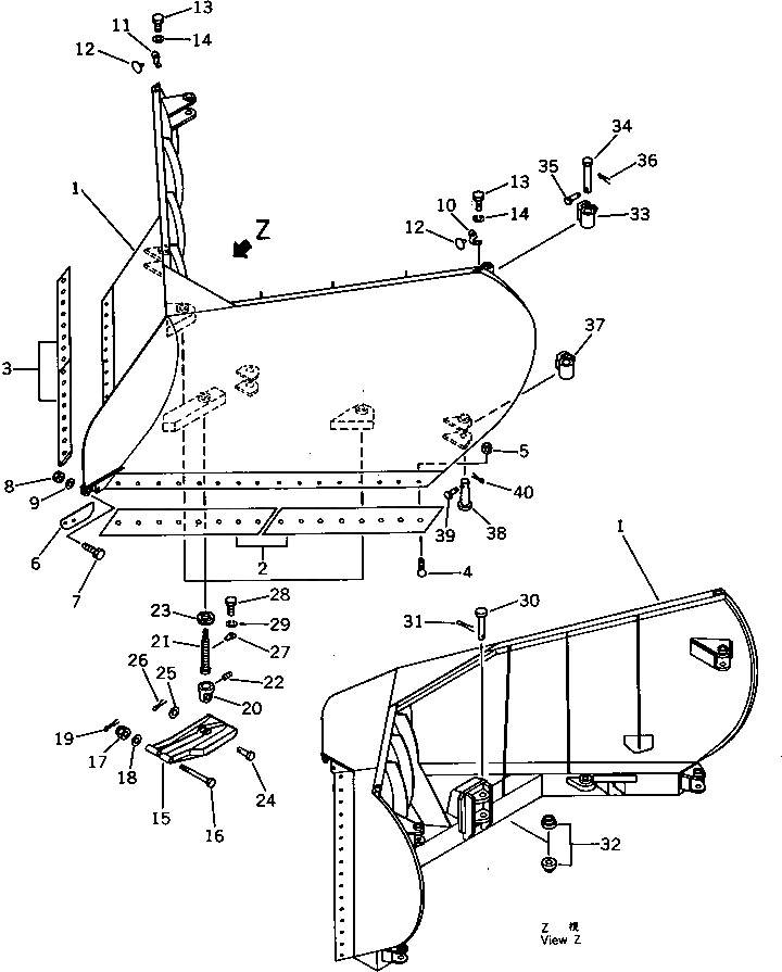 Шарнир 144-905-1110 Komatsu