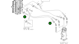 Шланг 1150MM 22U-62-24380 Komatsu