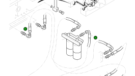 Шланг в сборе с огнезащитным покрытием, DN 20x3500 518 408 98 Komatsu