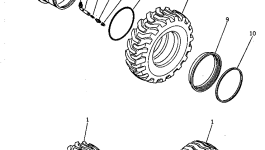 Шина 424-30-12230 Komatsu