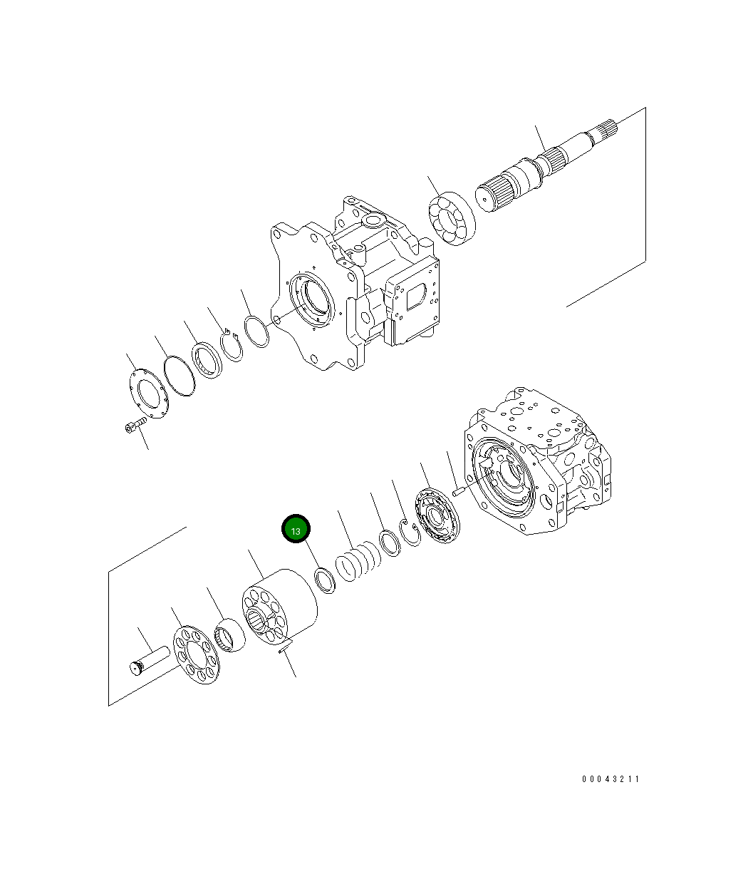 Сиденье 708-2K-13130 Komatsu