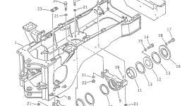 Фиксирующая штанга 41L-46-14120 Komatsu