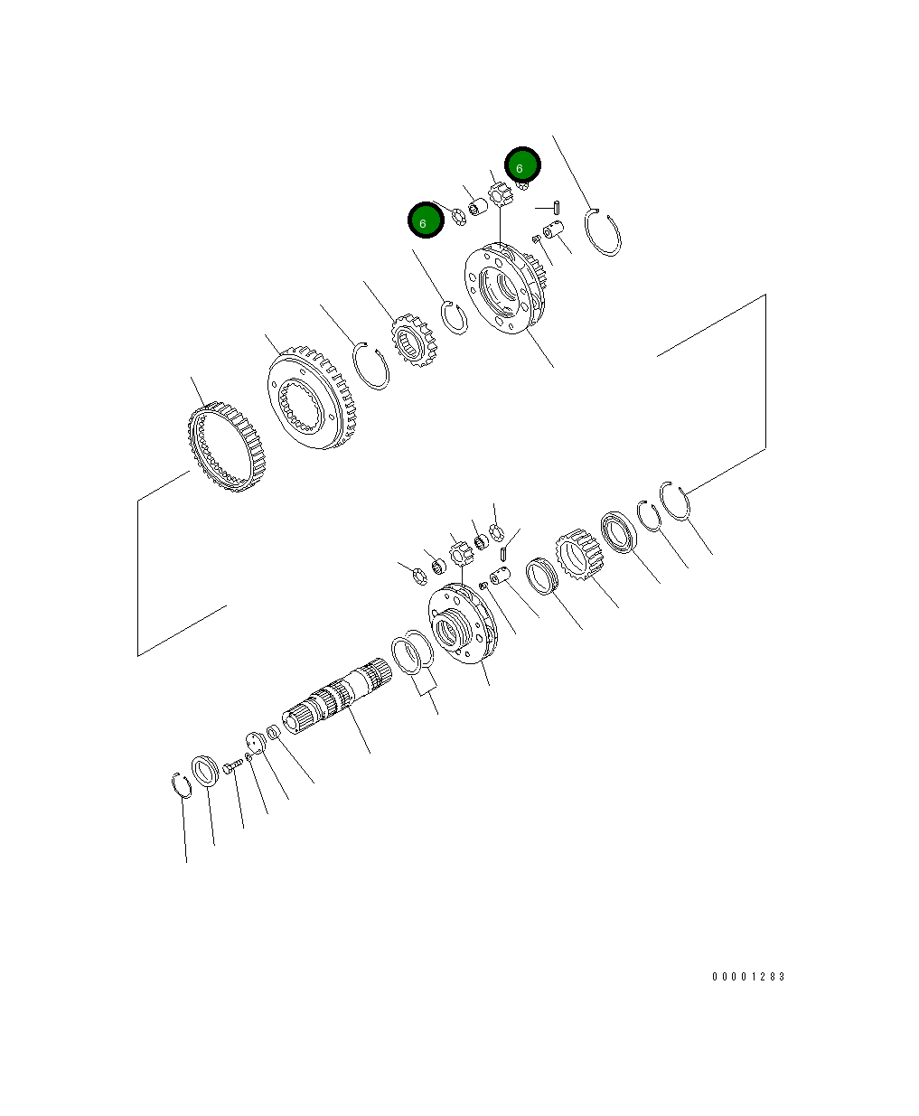 Шайба 426-15-19440 Komatsu