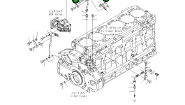 Хомут 6166-75-6810 Komatsu