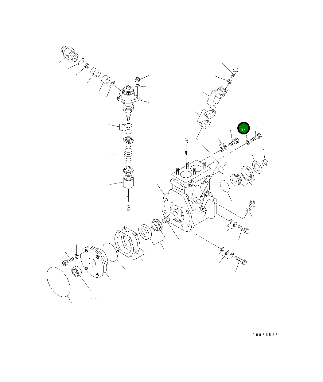 Шайба ND949010-3020 Komatsu