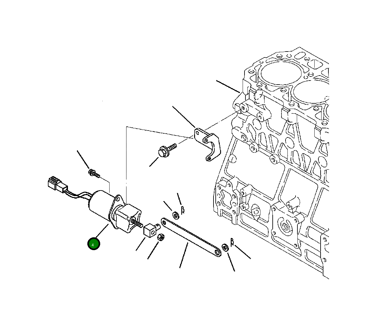 Шарнир YM11962066820 Komatsu