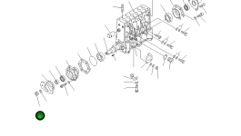 Гайка DK133342-0000 Komatsu