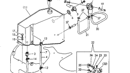 Стойка YM172164-14600 Komatsu