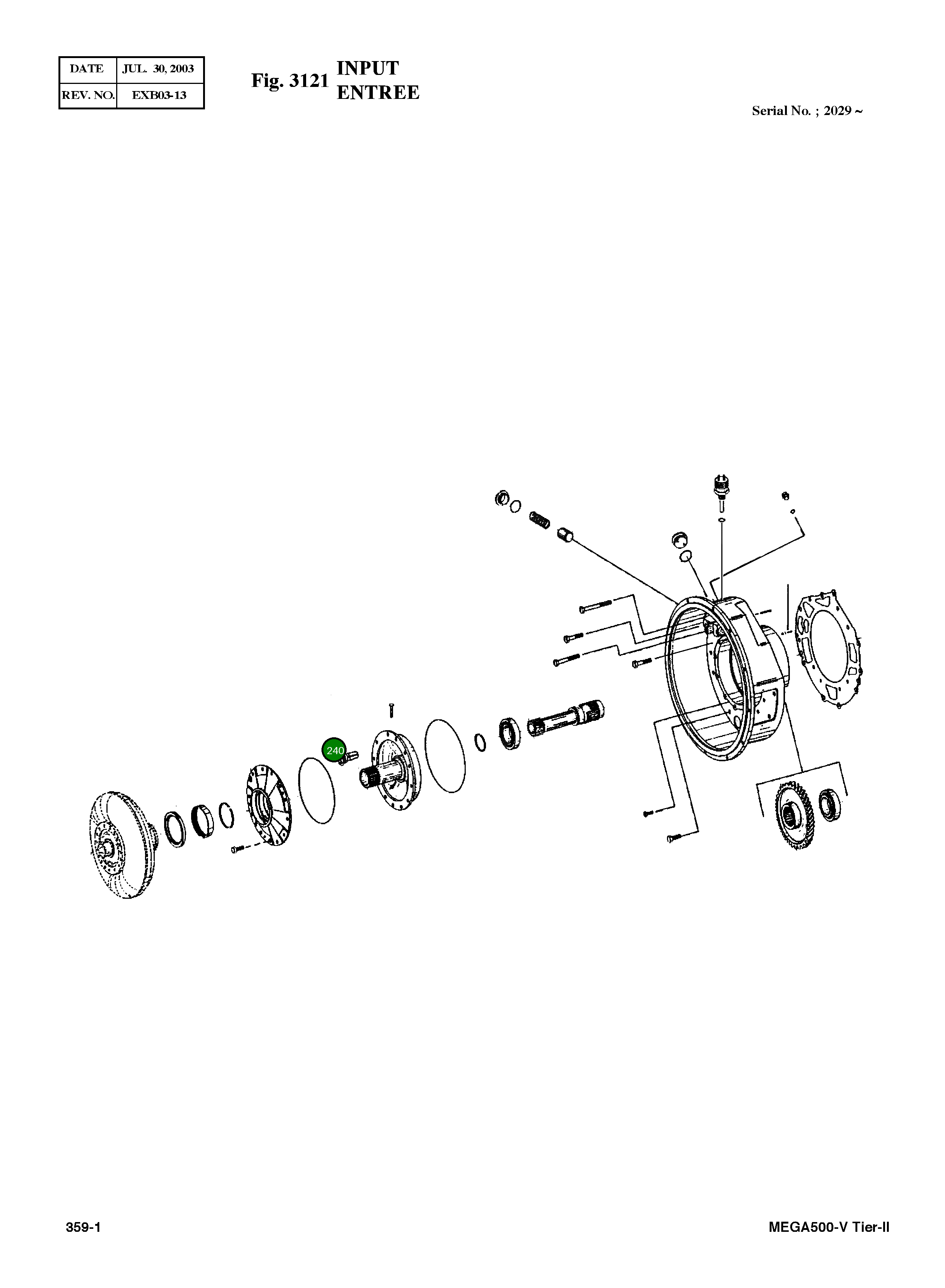 Клапан 0501 212 019 Komatsu