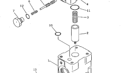 Клапан 702-21-31120 Komatsu