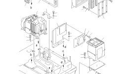 Фильтр 23B-950-2170 Komatsu