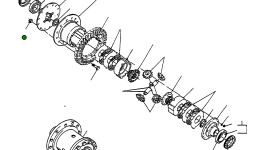 Гайка 4911883M1 Komatsu