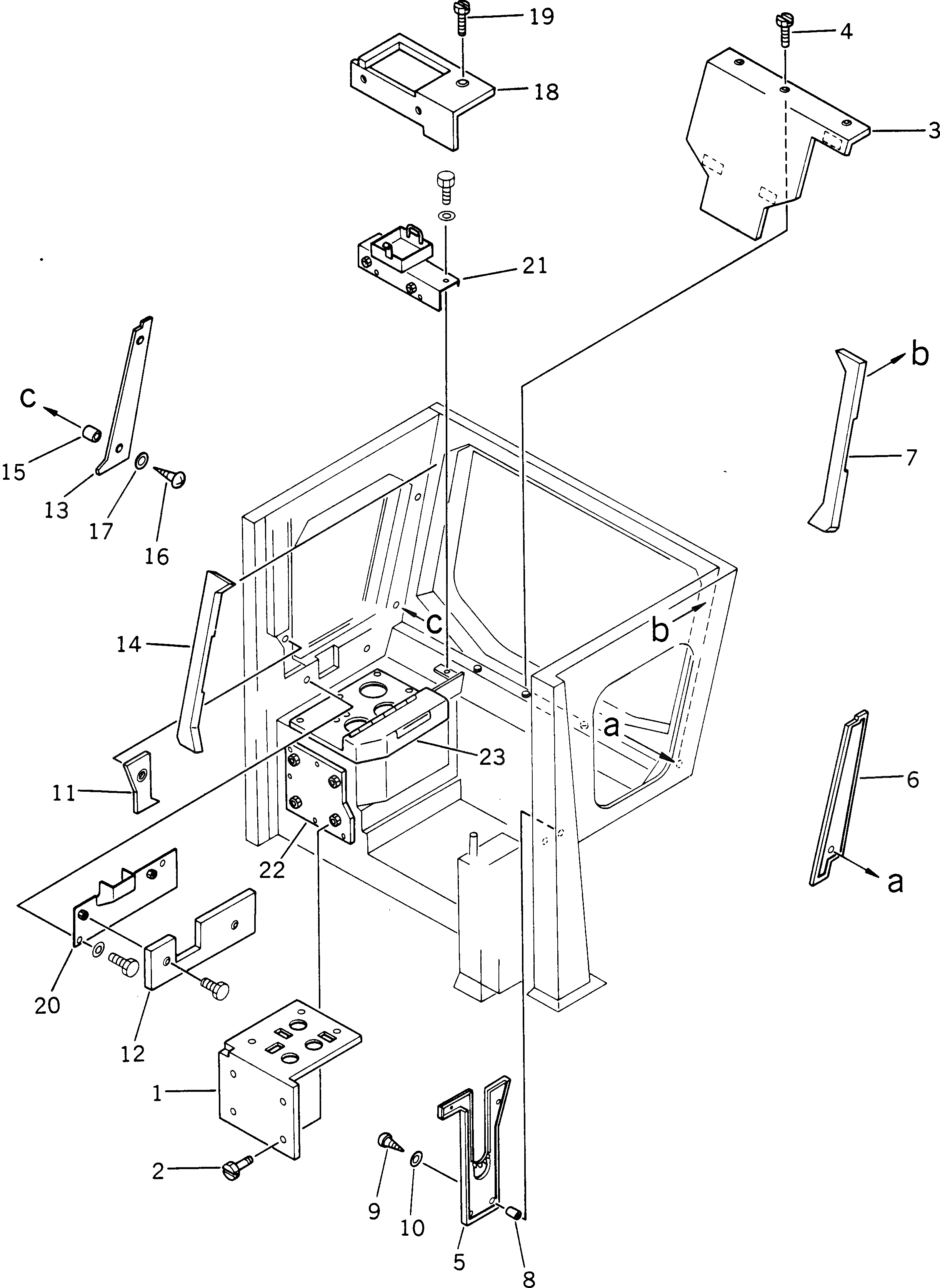 Сиденье 195-862-4441 Komatsu