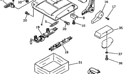 Ремень сиденья 421-962-1110 Komatsu