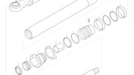 Шаровой шарнир 42W-40-H0P01 Komatsu