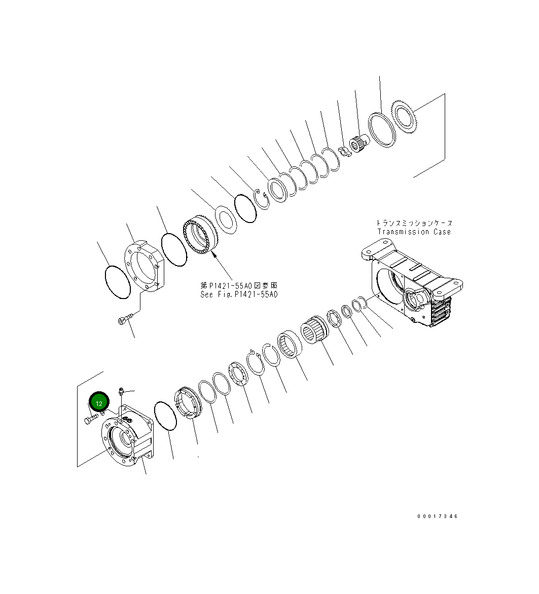 Шайба 20K-14-31150 Komatsu