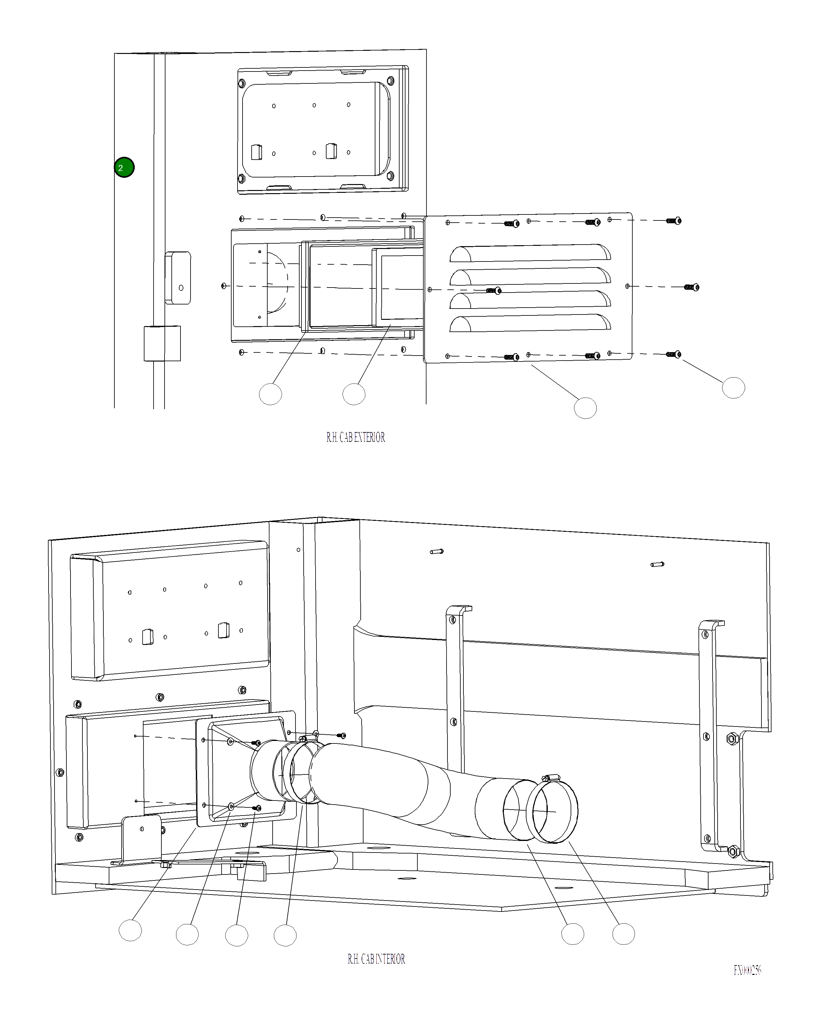 Фильтр воздушный 22111KF Komatsu