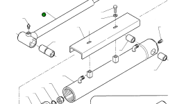Шток UE3050081 Komatsu