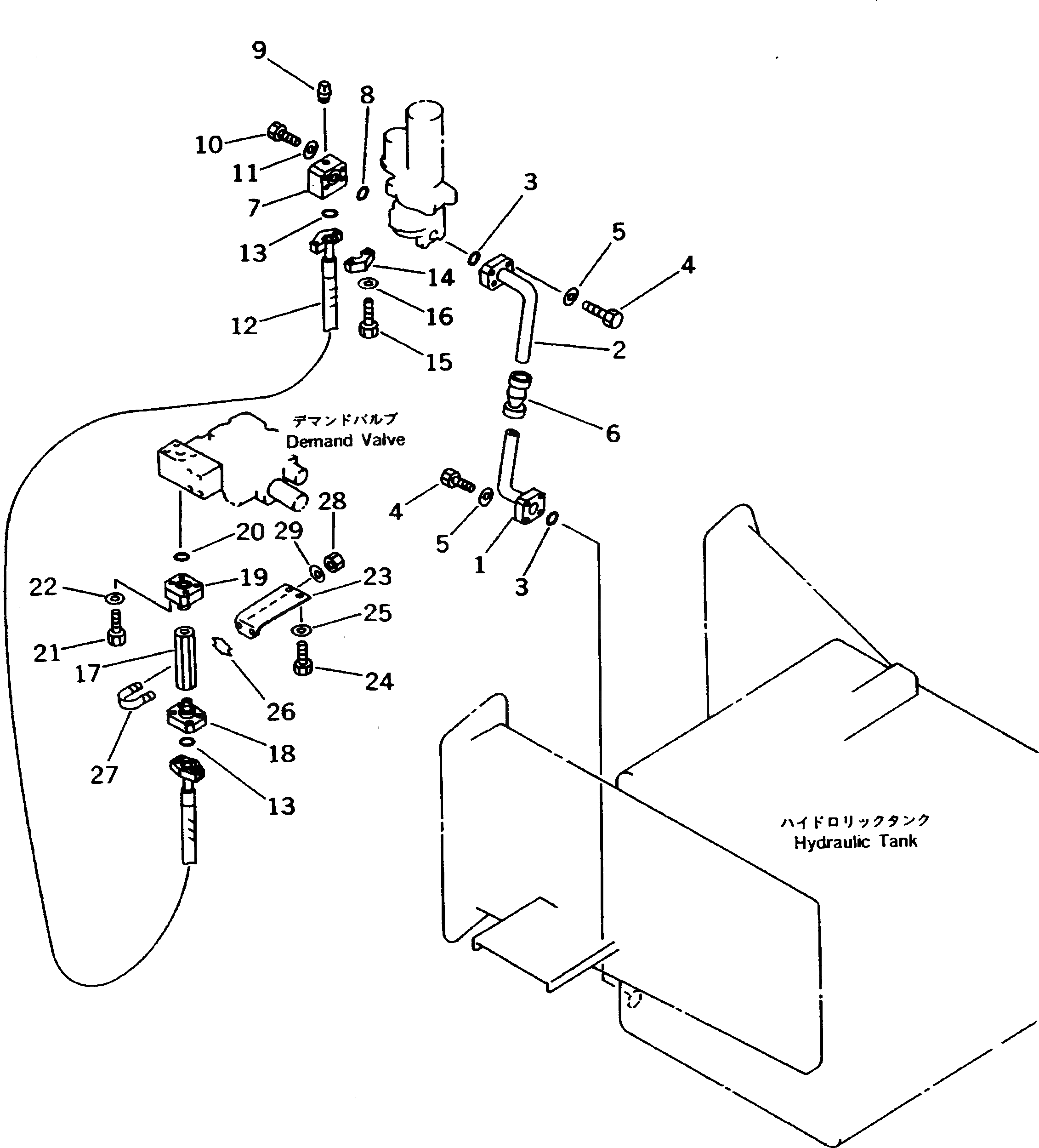 Кронштейн 561-40-65310 Komatsu