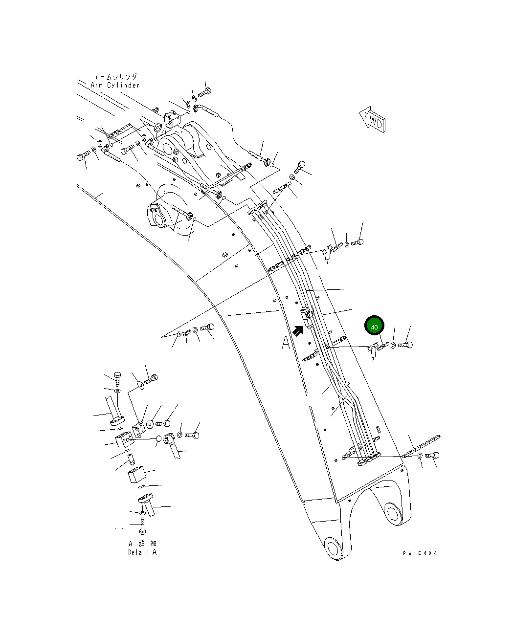 Хомут 209-62-58270 Komatsu