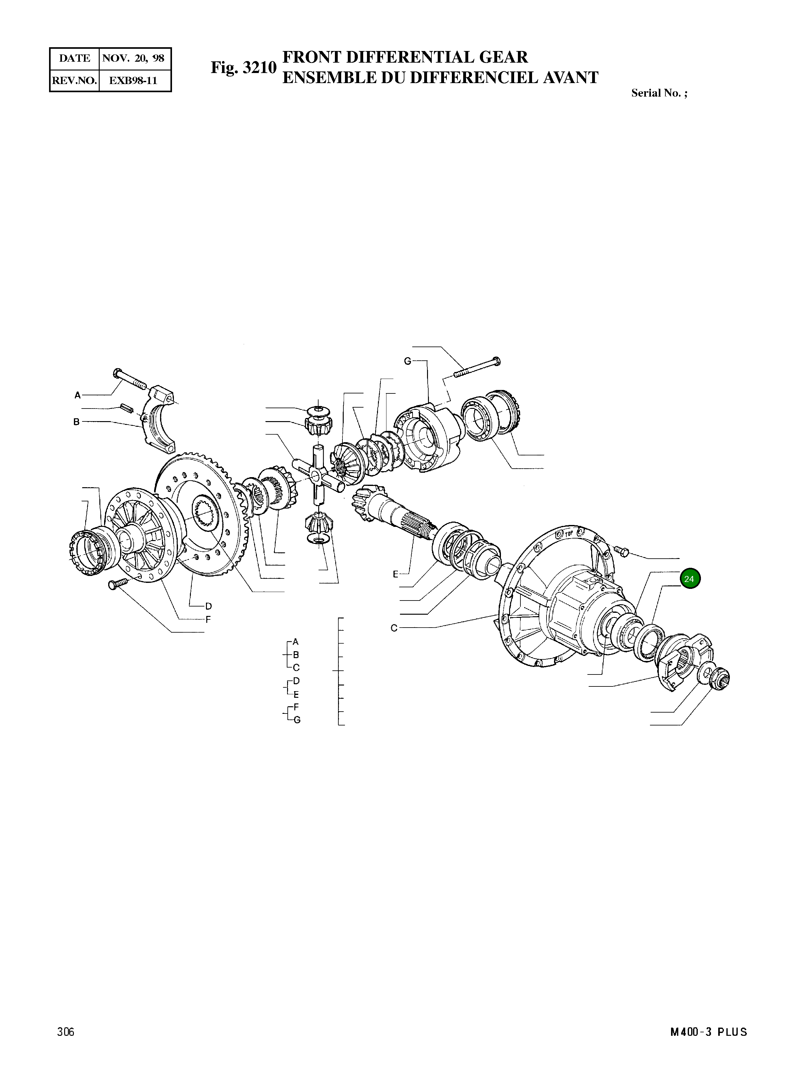 Подшипник JW 70 70361 Komatsu