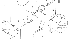 Шланг 21A-62-12241 Komatsu