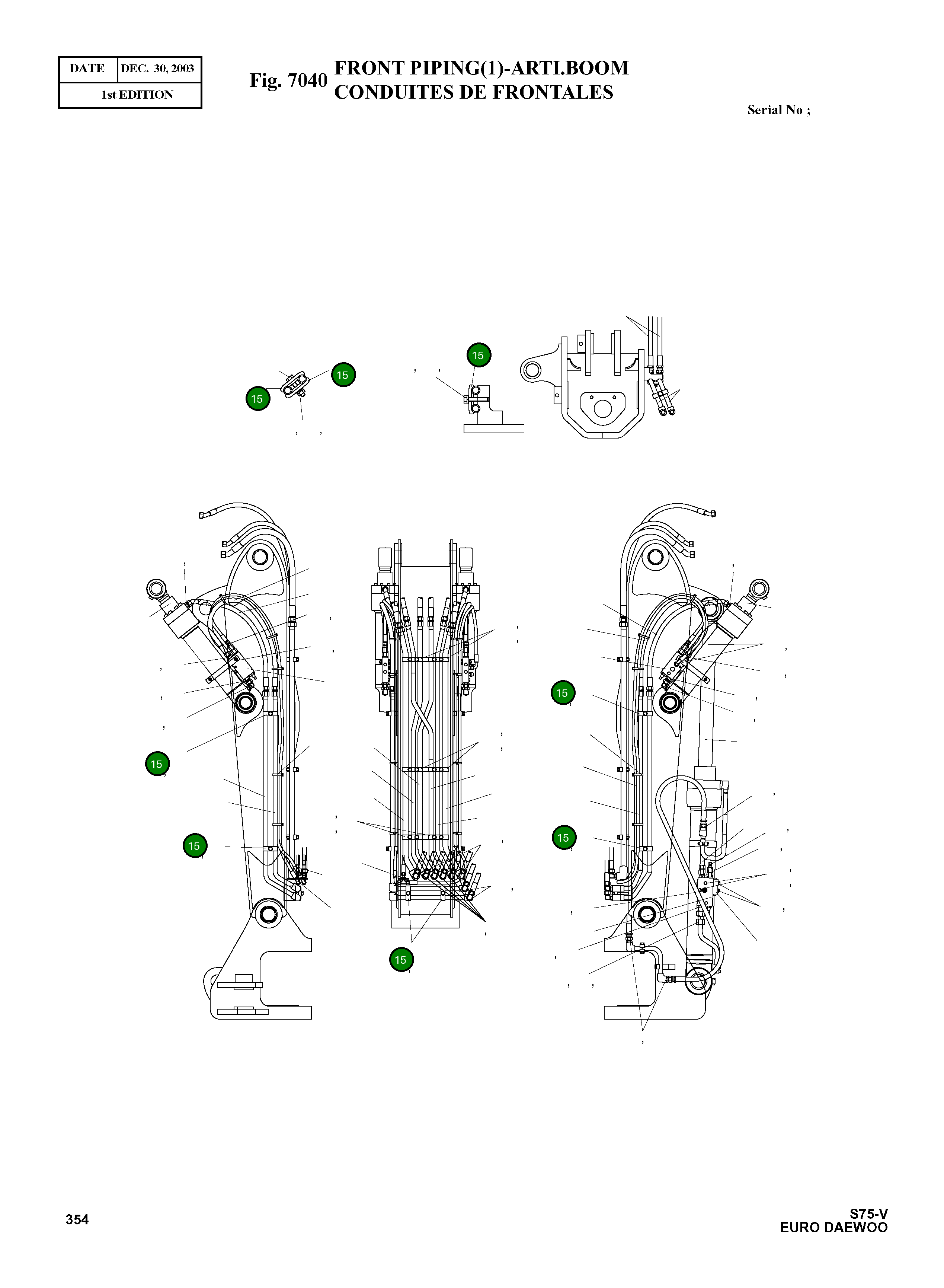 Хомут 2124-1052D2 Komatsu