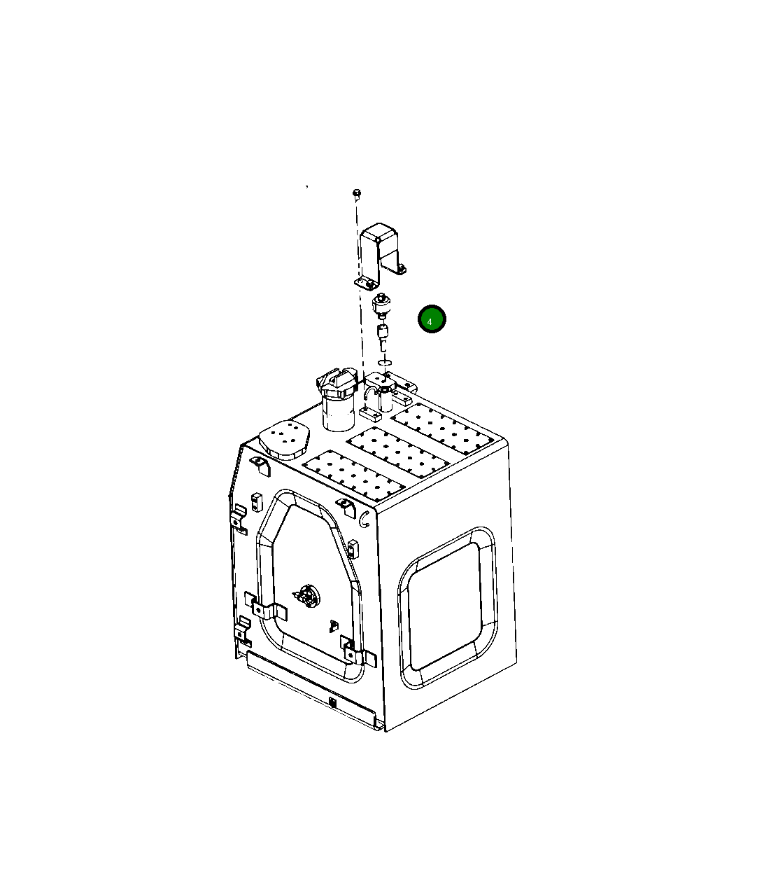 Клапан 207-04-A1160 Komatsu