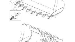 Отвал (сварной) 425-71-H2H90 Komatsu