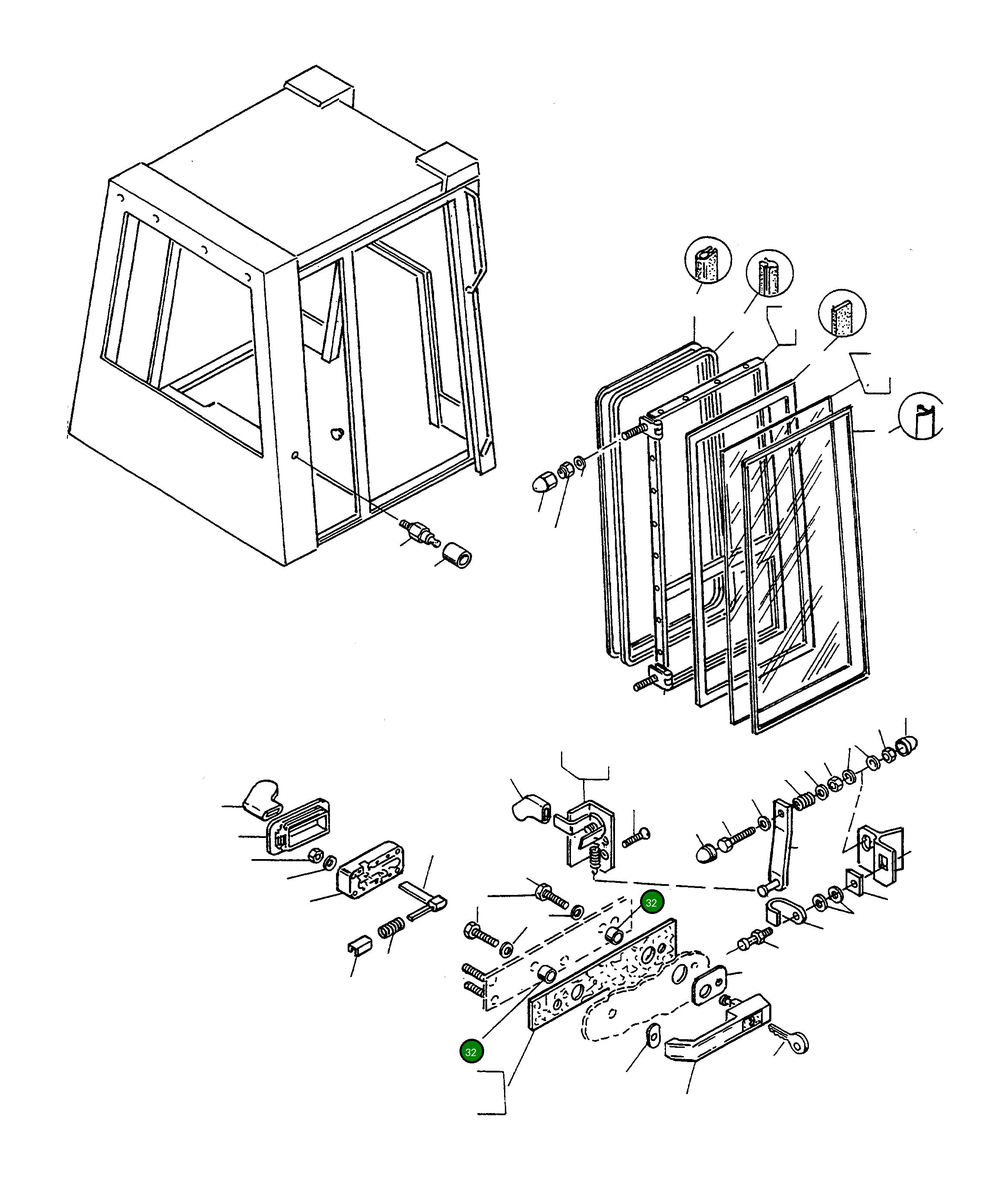 Втулка 4916724M1 Komatsu
