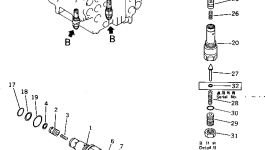 Клапан 709-20-51260 Komatsu