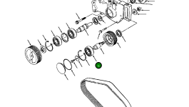Шариковый подшипник 1307 556 H1 Komatsu