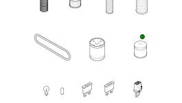 Фильтр моторного масла K1025334 Komatsu