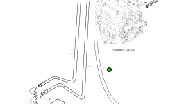 Шланг PF1/4-2600L 2184-1046D187 Komatsu