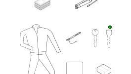 Шпонка 2172-7010 Komatsu