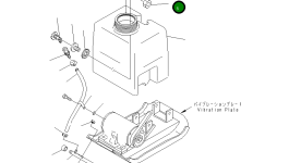 Гайка 26990-93-320 Komatsu
