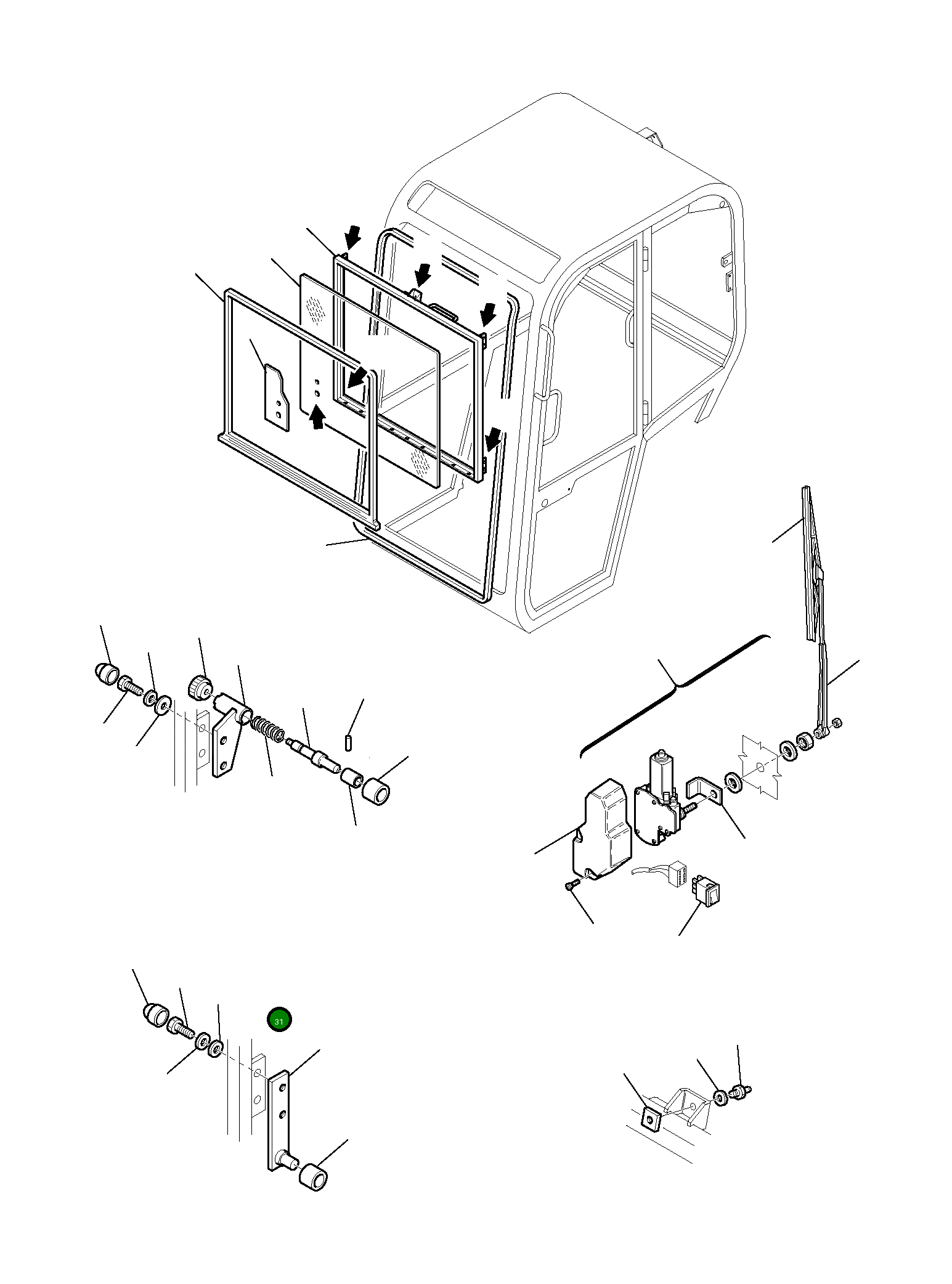Шайба 802080106 Komatsu