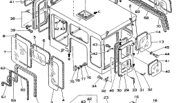 Опора 195-54-19361 Komatsu