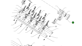 Фланец шарикоподшипника 794 281 73 Komatsu