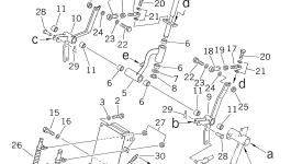 Кронштейн FF7817-40110 Komatsu