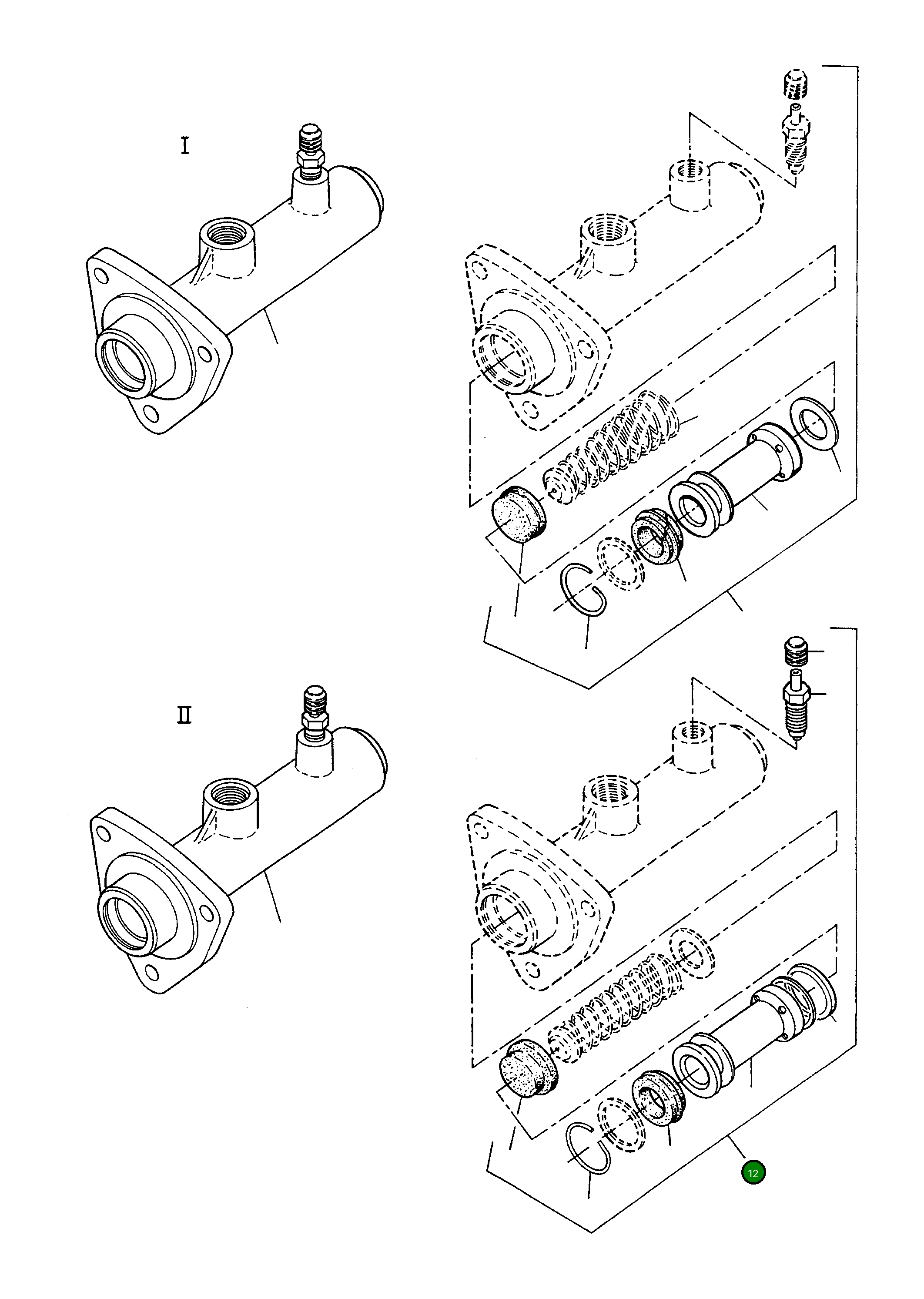 Ремкомплект 3230163M91 Komatsu