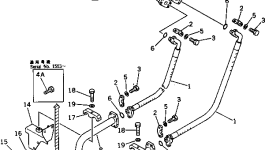 Трубка 198-61-15121 Komatsu