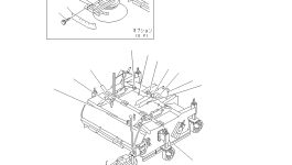 Щётка 363-J00-3110 Komatsu