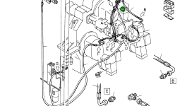 Шланг в сборе DN 16 x 1500 551 140 40 Komatsu