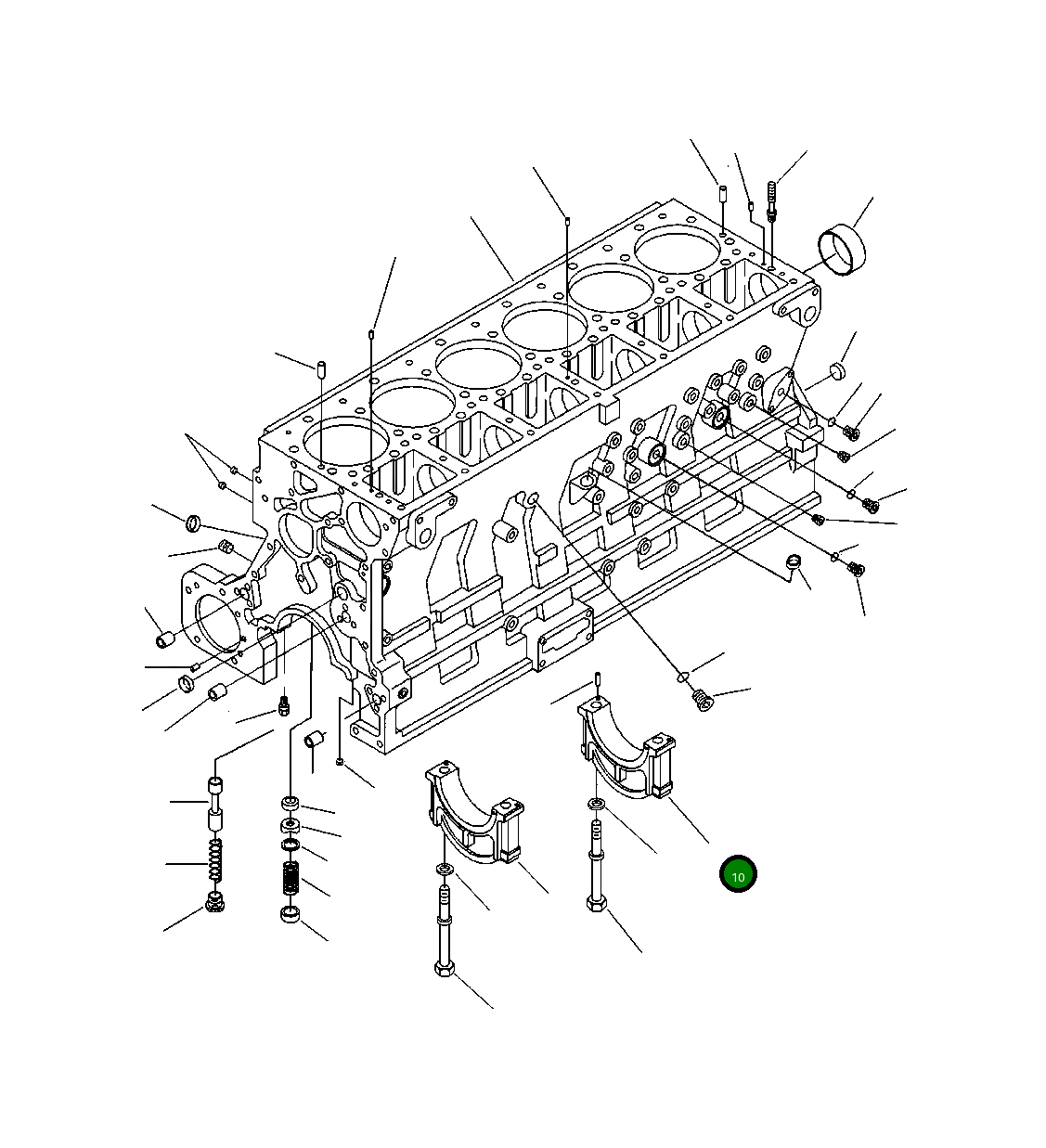 Хомут шланга Ø178×Ø203 1310 825 H91 Komatsu