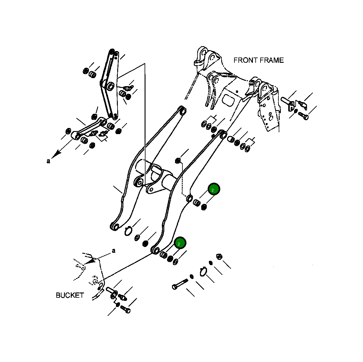Втулка 417-40-11860 Komatsu