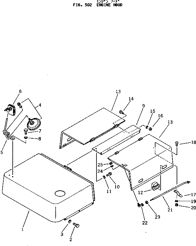 Стойка 257-10-1730 Komatsu