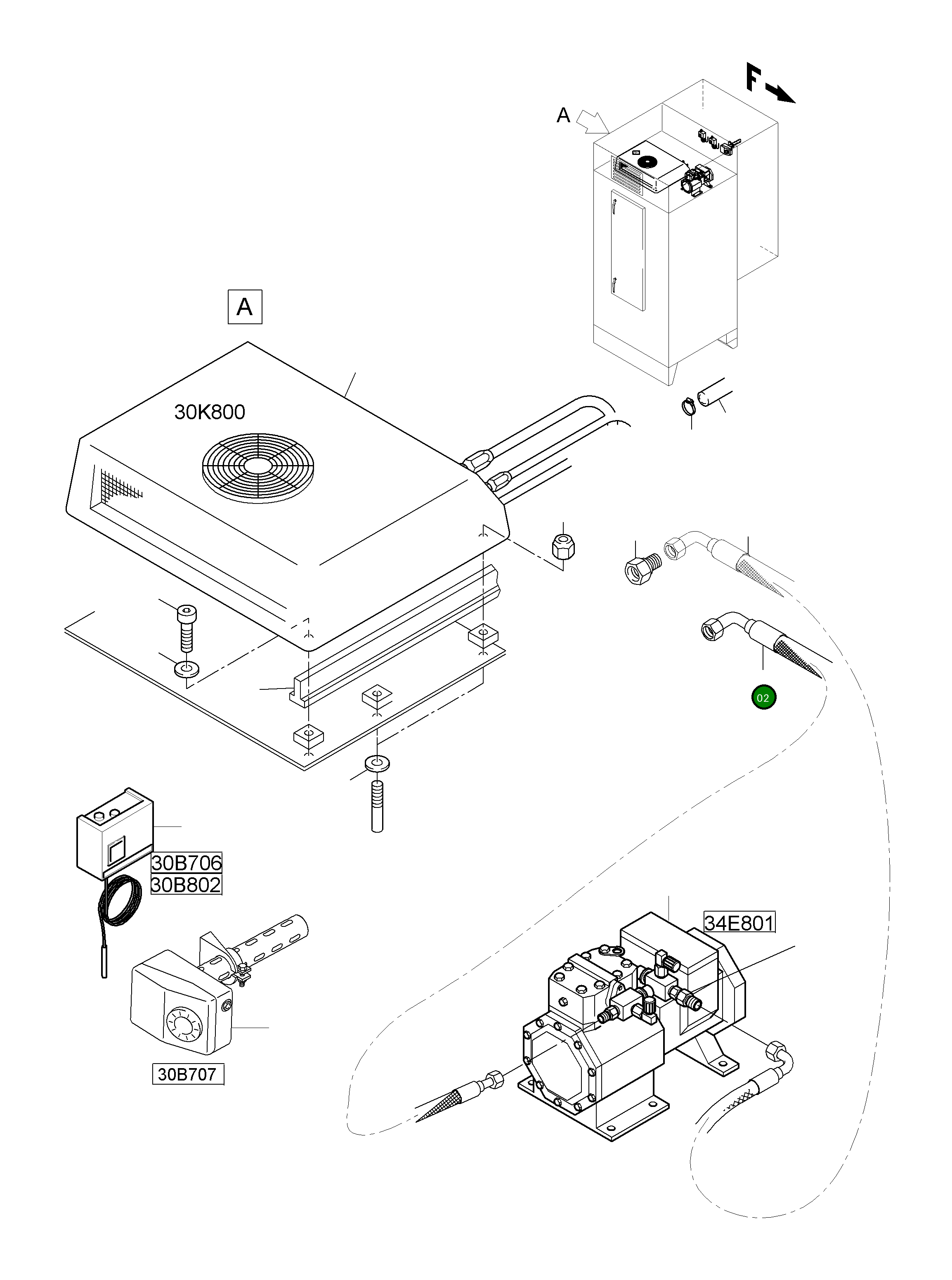 Шланг DN 10x500 906 263 40 Komatsu