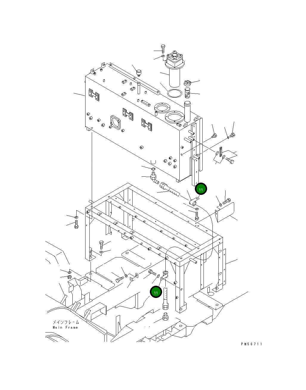 Хомут 232-807-6180 Komatsu