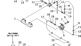 Кронштейн 561-95-63170 Komatsu